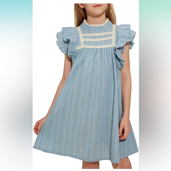 NWT Belle Danna Adorable Girls Embroidered Chloe Dress/Size 5Y - Picture 1 of 7